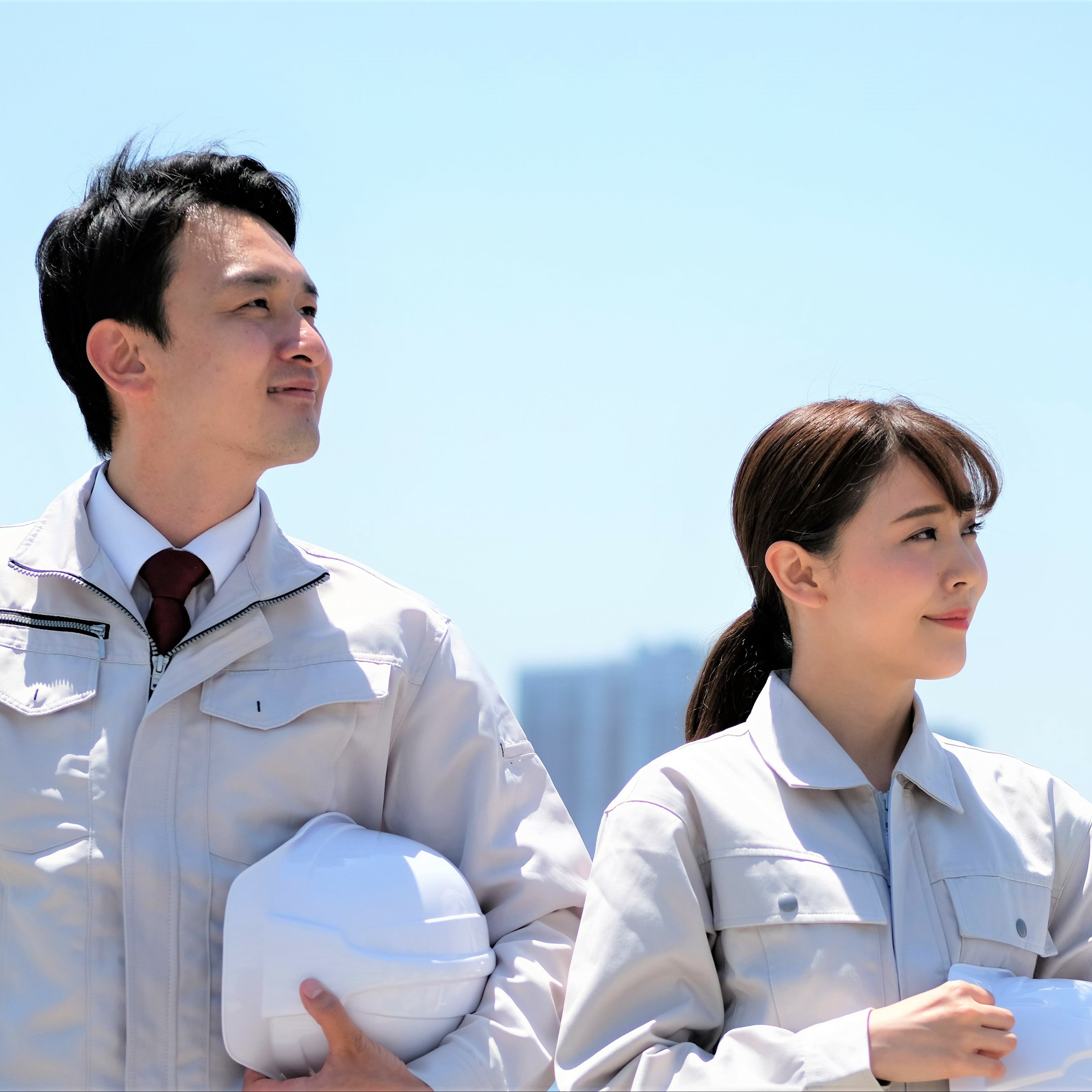 建築士 笑顔 ポートレート ビジネス チー